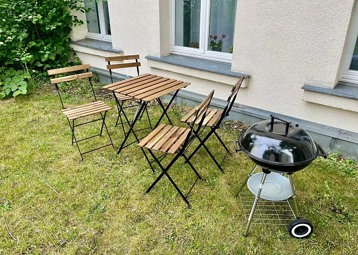 Wohlfuehl-oase Mitten In Der Stadt - Garten, Grill, Netflix Und Drucker Leipzig