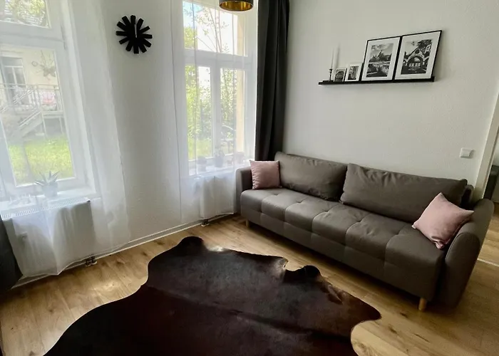 아파트 Wohlfuehl-oase Mitten In Der Stadt - Garten, Grill, Netflix Und Drucker 라이프치히