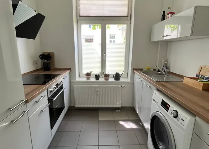 Wohlfuehl-oase Mitten In Der Stadt - Garten, Grill, Netflix Und Drucker * 라이프치히